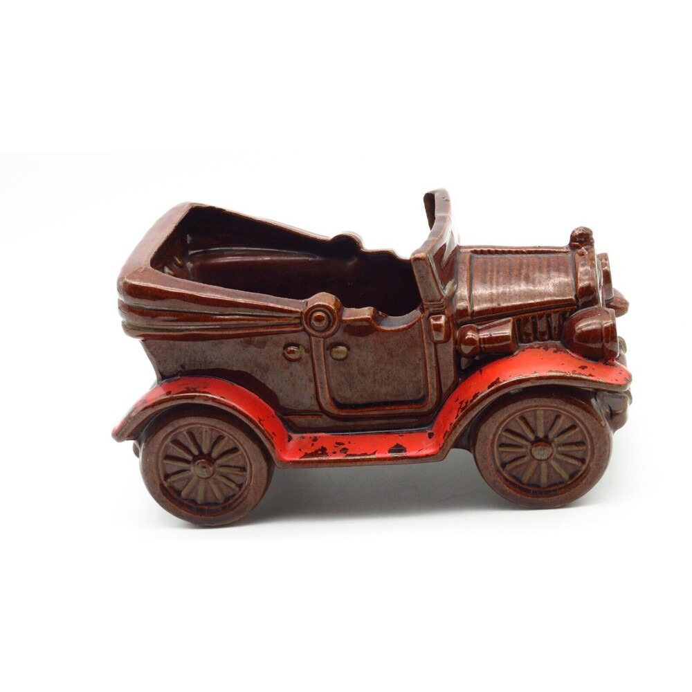 Vintage Convertible Car Planter 1950s E.O. Brody USA